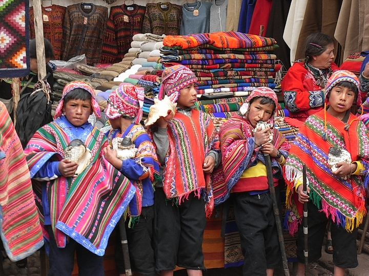 Inka in Pisaq - Peru